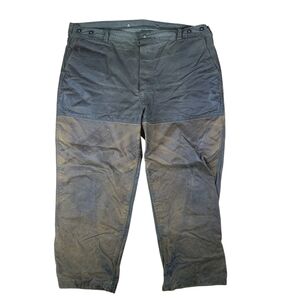 Vintage CC Filson Oil Finish Double Tin Cloth Style 467 Pants Size 48×31 Hunting